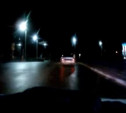 Опубликовано видео ночной погони за пьяной тулячкой 