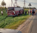 На трассе «Крым» под Тулой произошла авария с участием двух фур и автобуса