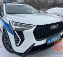 Тульские полицейские тестируют спецавтомобиль Haval с отсеком для задержанных