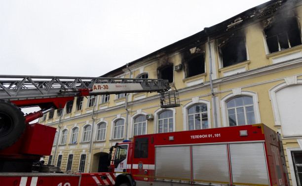 В Туле часть улицы Союзной перекроют до 25 января из-за работ в сгоревшем госпитале