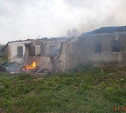В Киреевском районе при пожаре мужчина получил ожоги