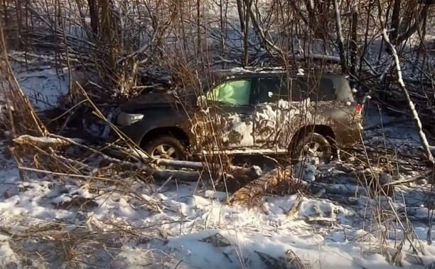 В Тульской области установлен владелец «Ленд Крузера», бросивший авто в кювете