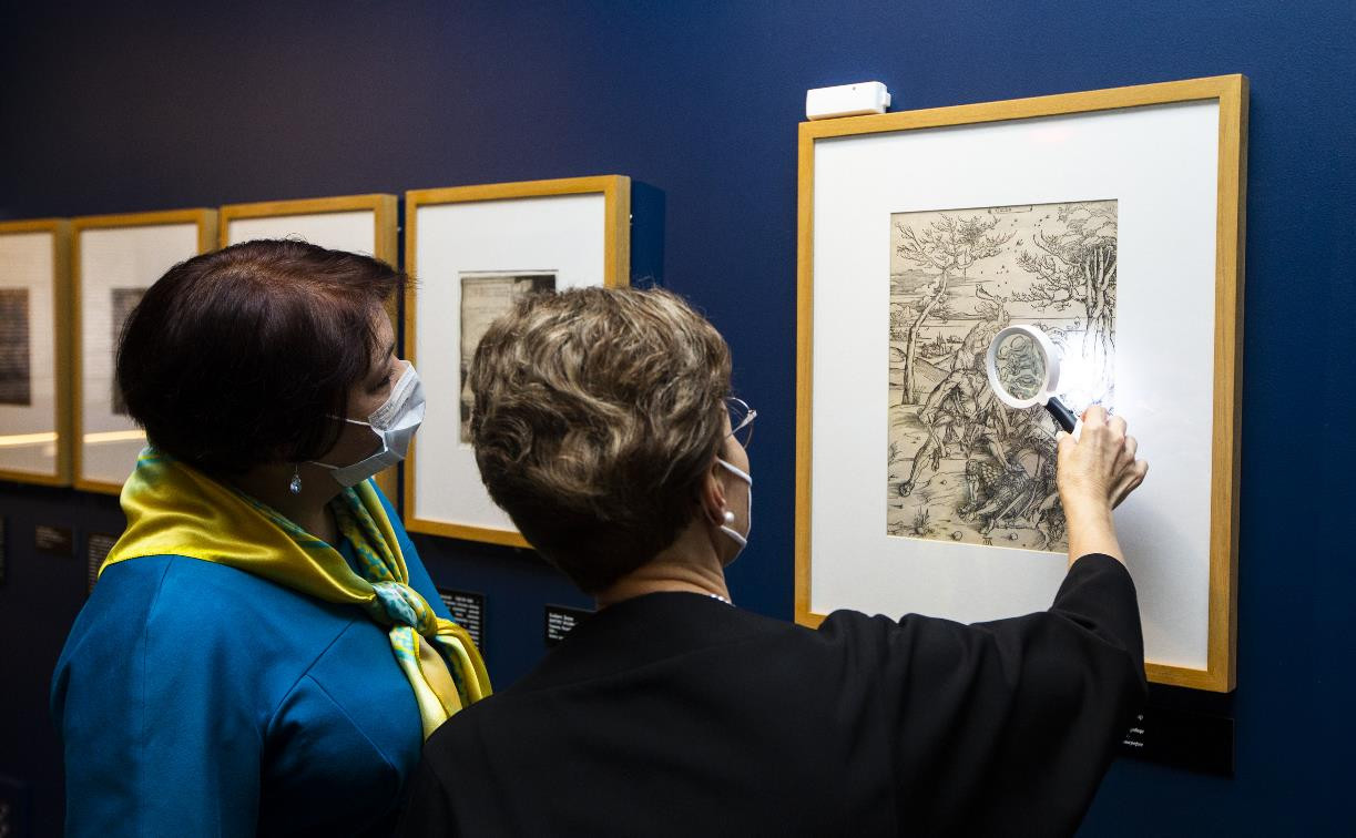В Туле открылась выставка средневековых гравюр Альбрехта Дюрера: фоторепортаж