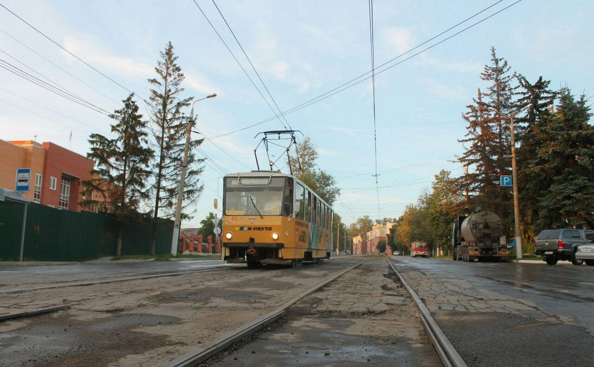 Из-за ремонта на ул. Марата в Туле ограничат движение трамваев