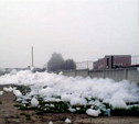 В Новомосковске канализацию промыли гелем для душа 