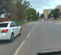 В Глушанках водитель медленно «прокрался» на красный