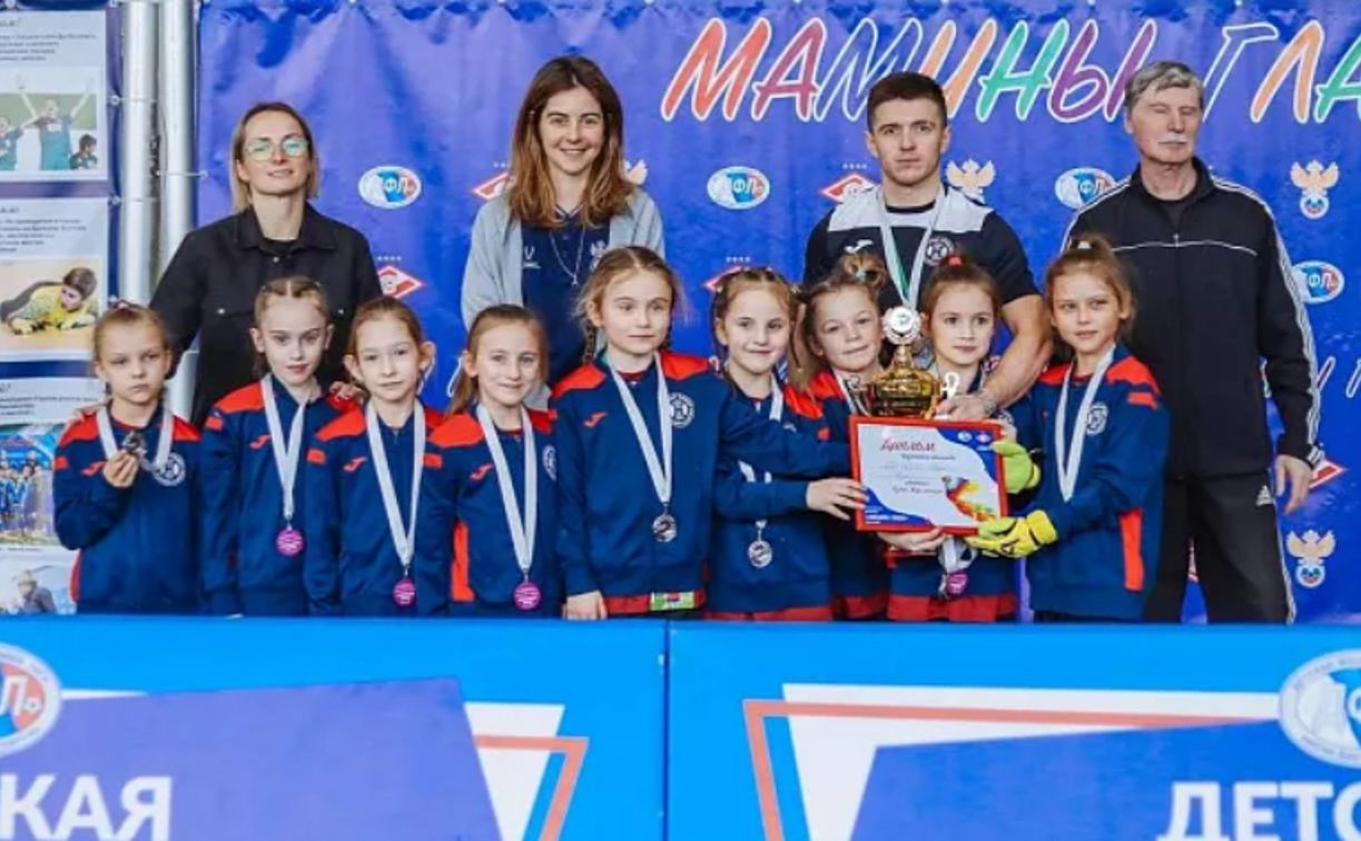 Юные футболистки из Тулы стали серебряными призерами фестиваля по футболу 
