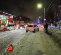 На ул. Металлургов пешеход-нарушитель попал под колёса легковушки