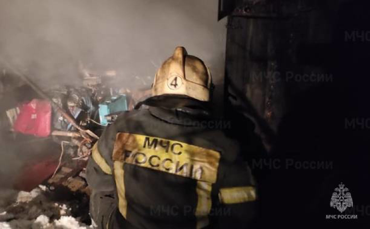 На пожаре в деревне Ратово погиб 65-летний туляк