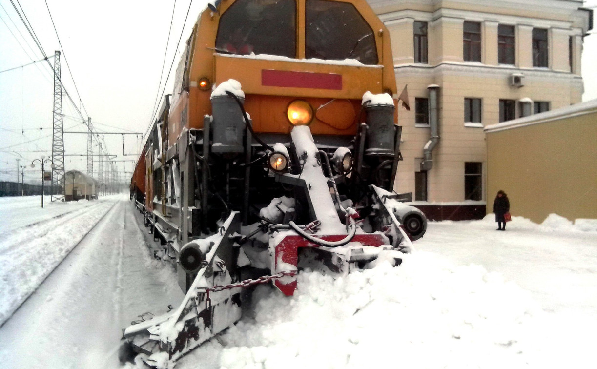 В Тульской области железную дорогу подготовили к зиме