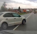 На ул. Кутузова нарушитель ПДД едва не устроил серьезную аварию