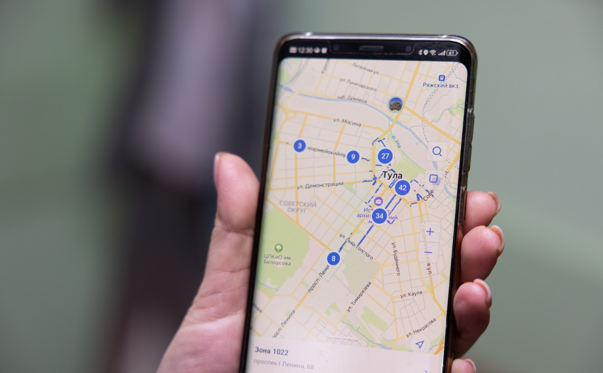 Тула в смартфоне: как работает новое приложение для оплаты парковок RuParking