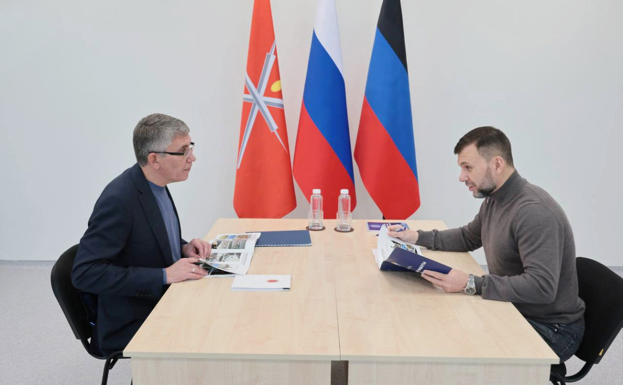 Дмитрий Миляев встретился с главой ДНР