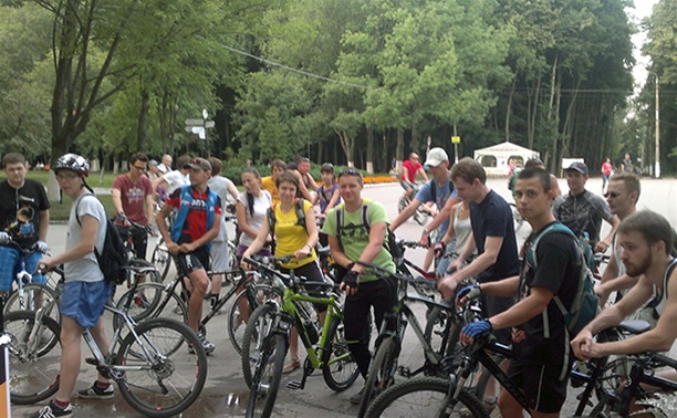 Тульские велосипедисты прошлись по бездорожью