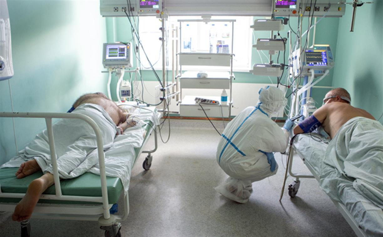 COVID-19: за неделю в Тульской области умерли 78 пациентов от 29 лет 