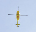 Тульские медики на вертолёте доставили в больницу девушку, пострадавшую в ДТП