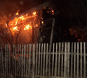 На пожаре в Ленинском районе пострадал человек