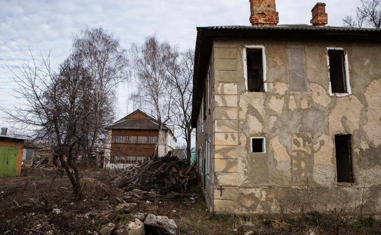 Тульская область потратит 350 млн рублей на расселение 48 домов в шести районах