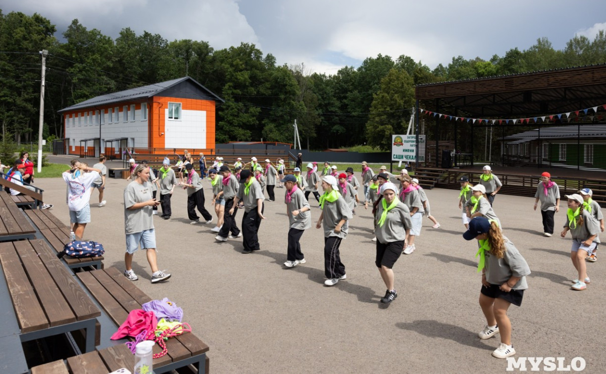 За лето в загородных лагерях отдохнули 62 тысячи тульских школьников