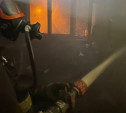 На пожаре в Новомосковске пострадал мужчина, одного человека удалось спасти