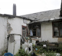 Жители разрушающегося барака в Скуратово остались без газа