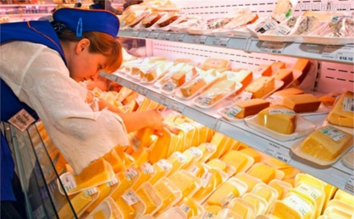 В Россию запретили ввоз сыров из Украины
