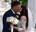 В Тульском кремле одновременно поженились 10 пар