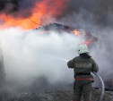 В Ленинском районе сгорела грузовая "Газель"