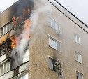 Пожар на проспекте Ленина: огонь перекинулся еще на три балкона