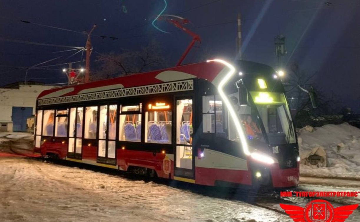 В Туле новые трамваи «Львенок» запустили на маршруты № 12 и 14