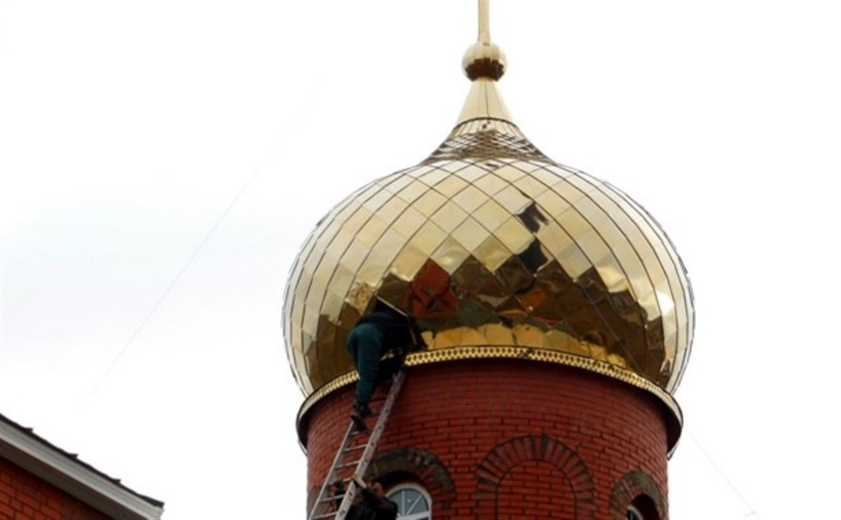 В Ясногорске освятят новый храм