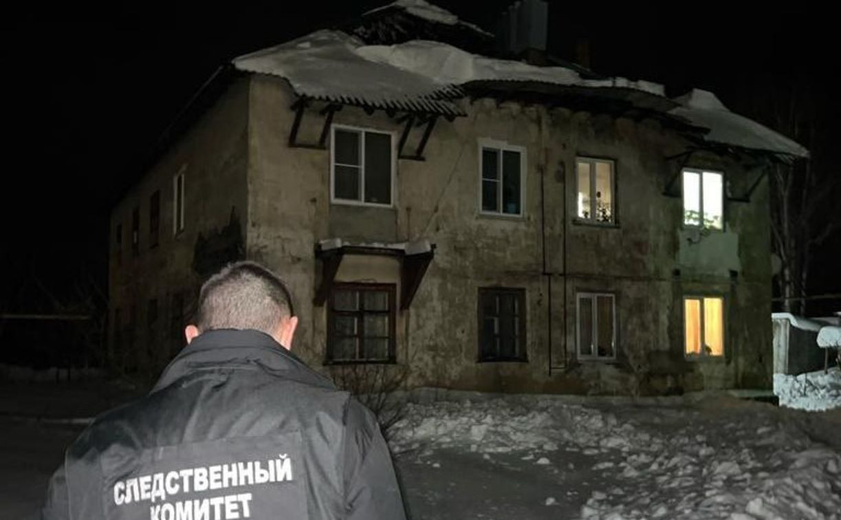 В Донском из-за снега обрушилась крыша многоквартирного дома