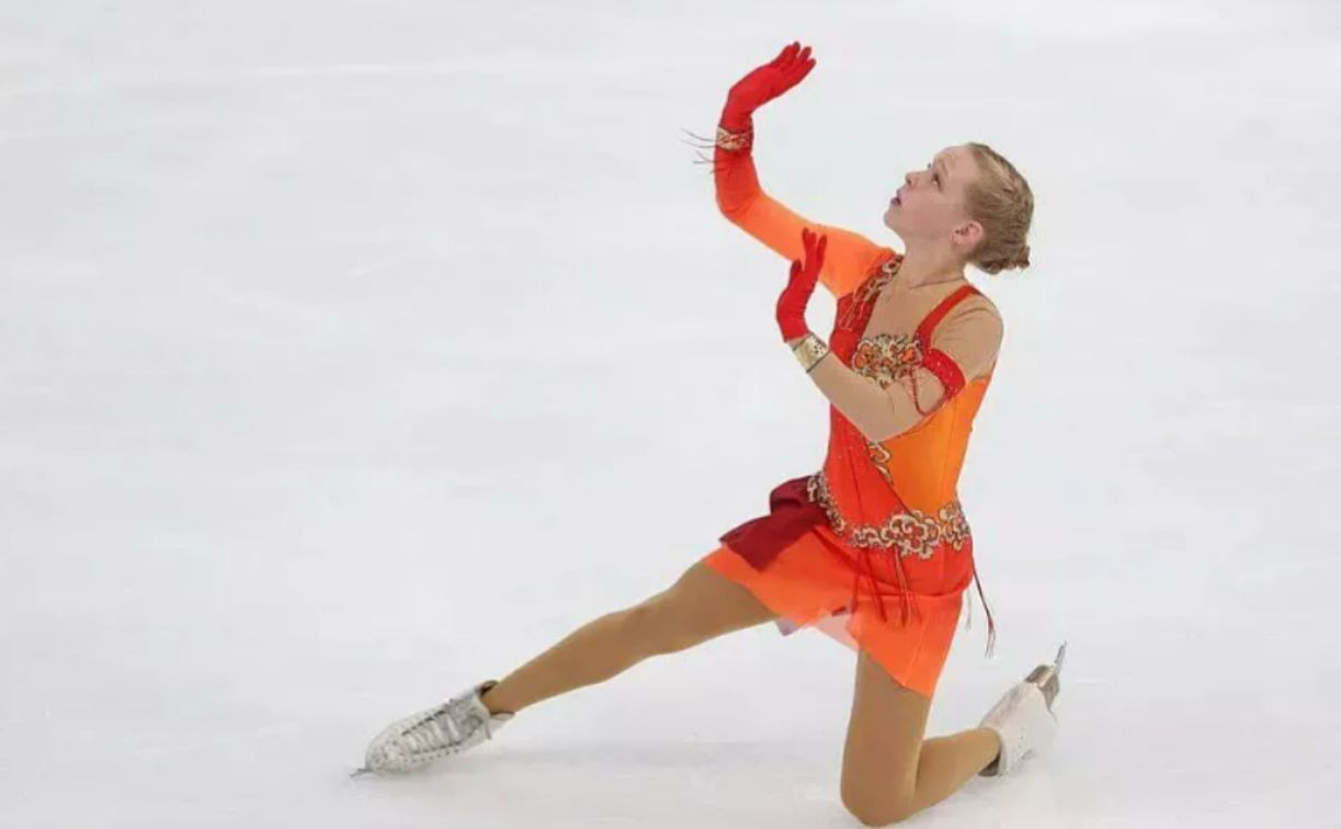 Тульская фигуристка Екатерина Анисимова вошла в десятку сильнейших на этапе Гран-при России