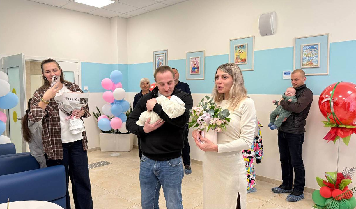 Первым ребенком, родившимся в Тульской области в 2026 году, стала малышка Майя