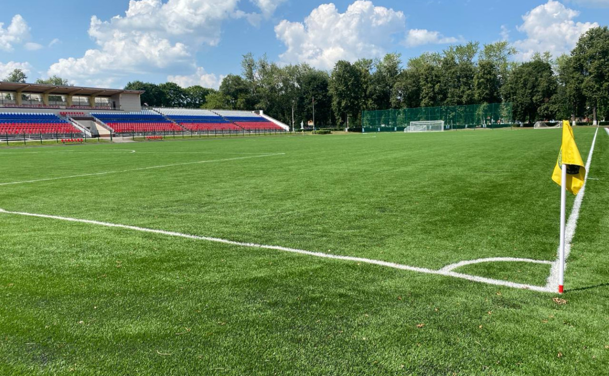 В Тульской области в этом году отремонтируют шесть старых советских стадионов