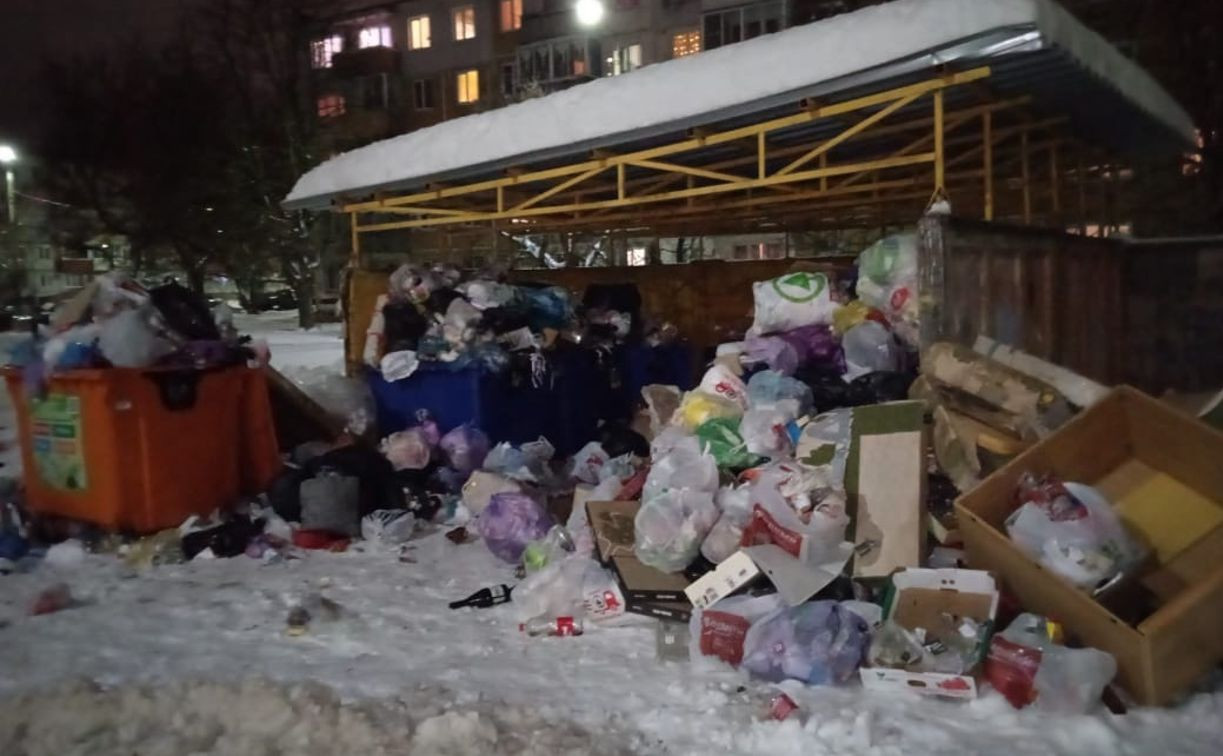 Туляки уличили «Хартию» во вранье в отчетах о вывозе мусора