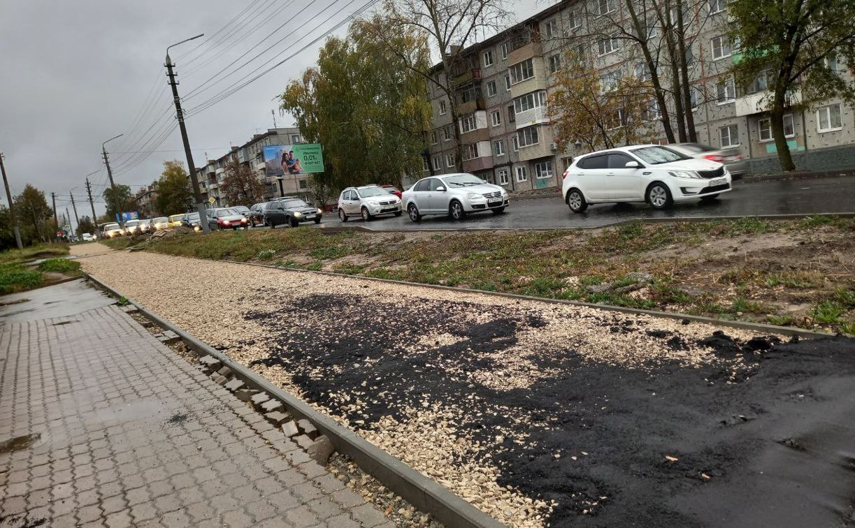 Еще один объект проштрафившегося подрядчика: туляки показали, что творится на улице Кутузова