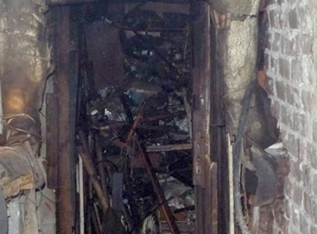 В Богородицке загорелся подвал пятиэтажки