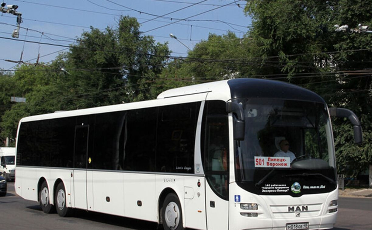 Липецк ограничил автобусное сообщение с Тулой, Москвой и Воронежем