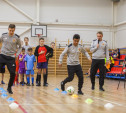 Молодежка «Арсенала» в Щёкино провела мастер-класс для юных футболистов