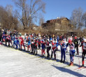 Спортшколы области посоревновались в лыжных гонках
