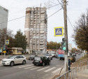 В Туле возле ТЦ «Демидовский» обнаружен опасный столб