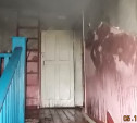 Пожарные спасли семью из горящего дома в Липках