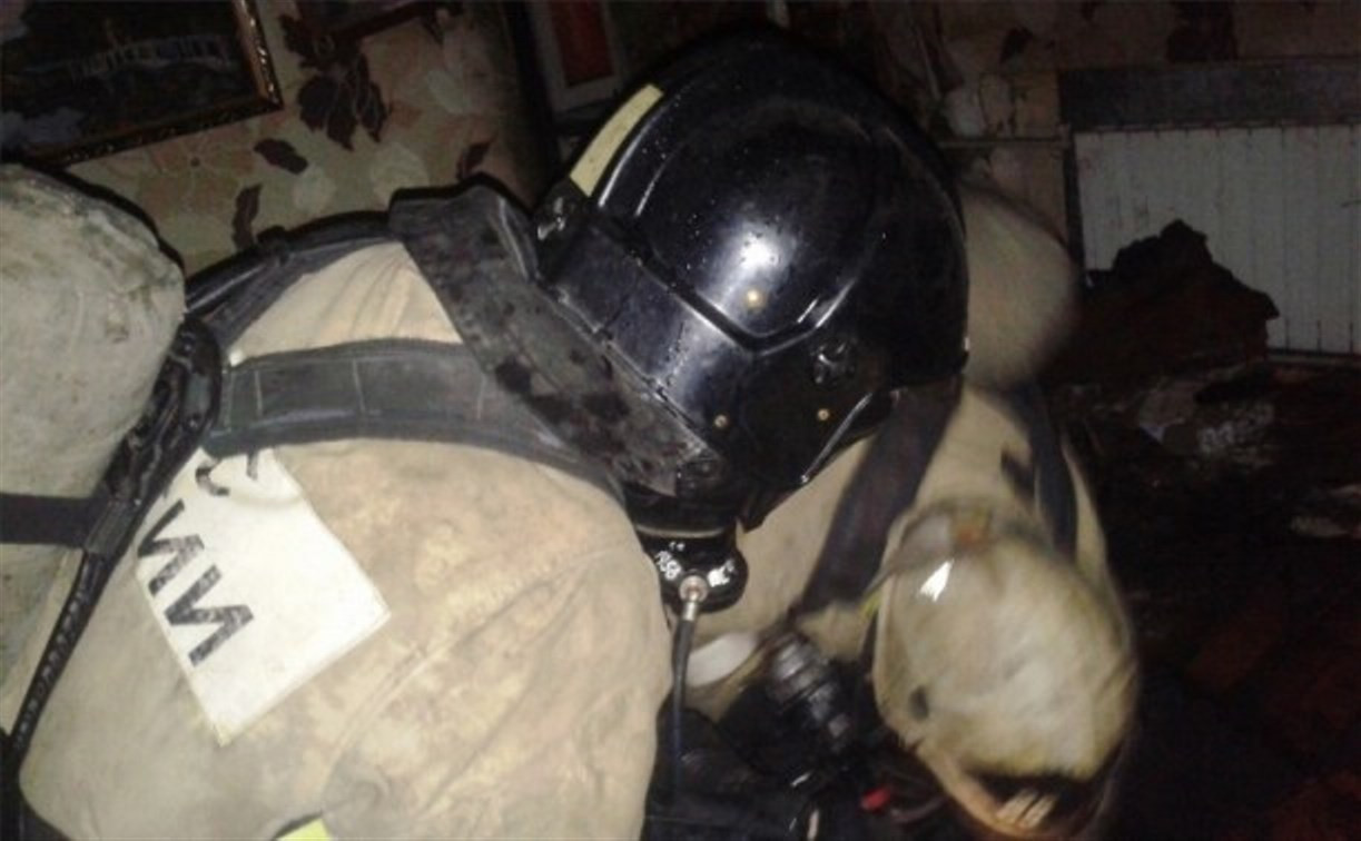 В Новомосковске в результате пожара погиб мужчина