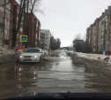 «Стабильную лужу» в Щекино власти обещают ликвидировать, когда наступят благоприятные погодные условия