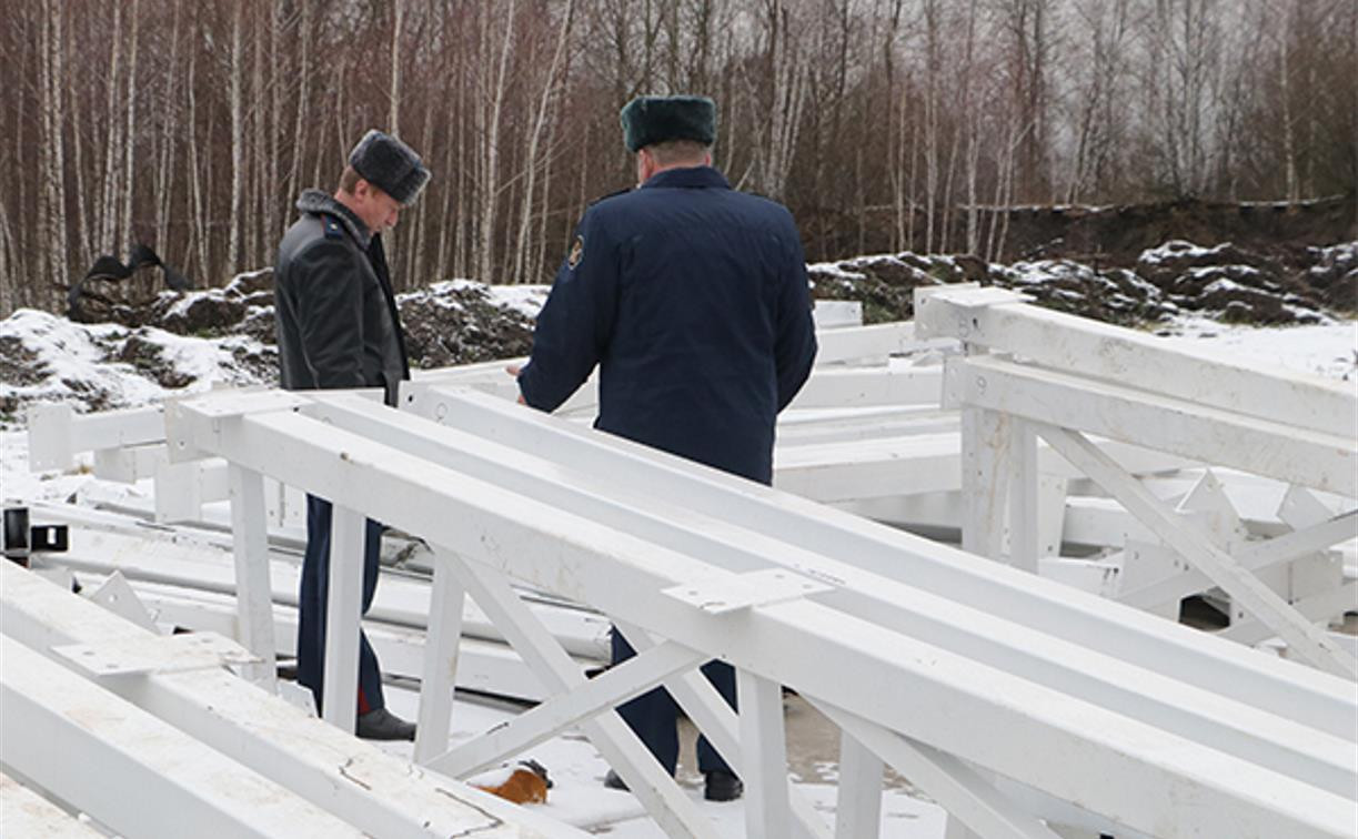 В колонии-поселении в Бородинском строится овощехранилище 