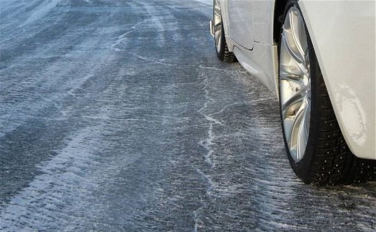 Метеопредупреждение в Туле: из-за мокрого снега дороги покроются льдом