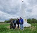 Ко Дню Победы сотрудники ООО «МСК-НТ» привели в порядок обелиск в деревне Новое Перевесово