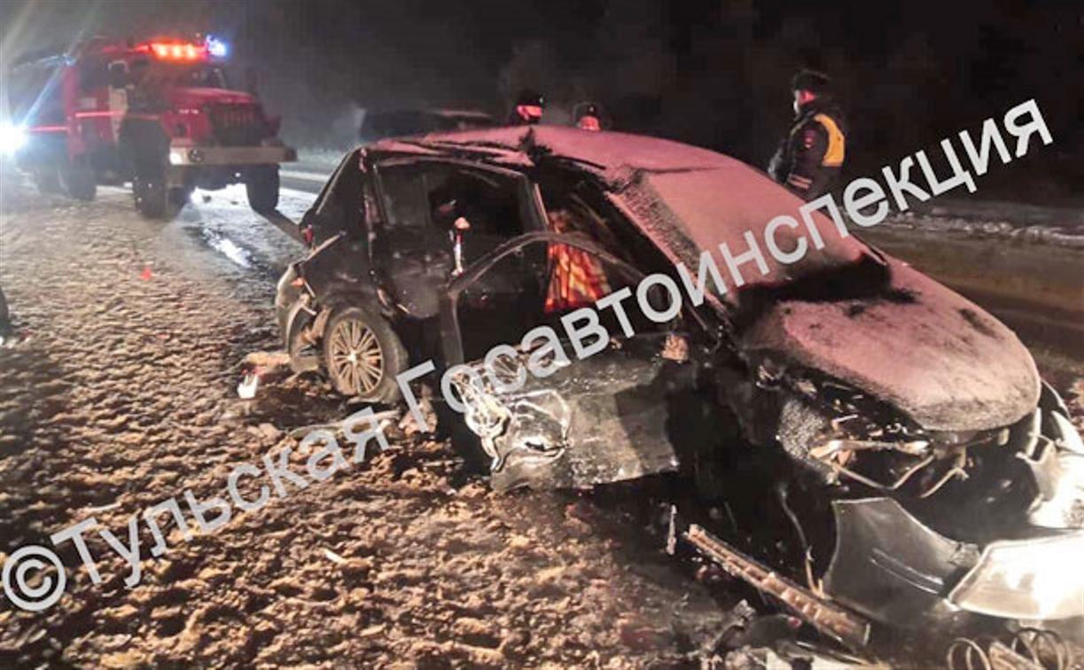 К гибели двух человек на автодороге Тула-Новомосковск привел выезд на встречку