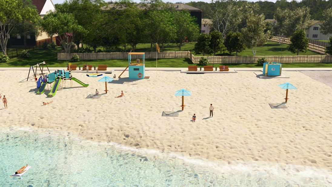 Как будет выглядеть новый городской пляж в Богородицке